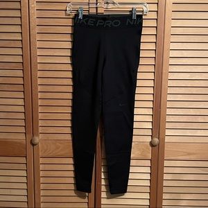 Nike Pro thermal leggings SIZE SMALL Black